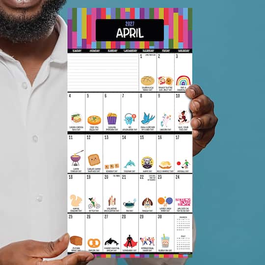 2027 Every Day's A Holiday Mini Calendar